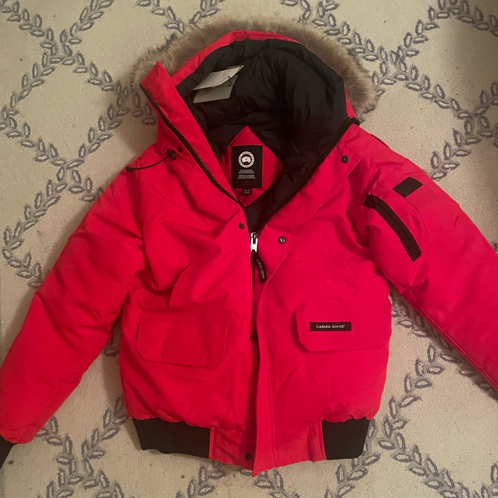 Canada Goose Red Jacket